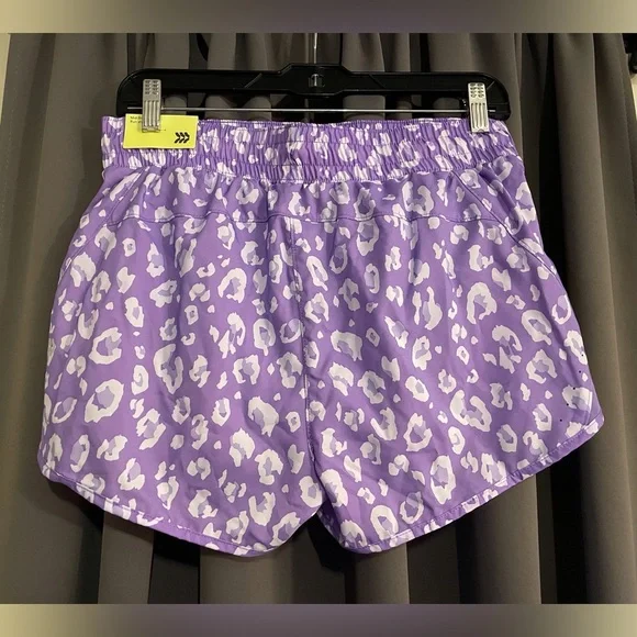 All In Motion Run Shorts in Purple - Picture 2 of 7